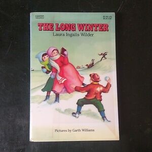 👩Long Winter Little House Prairie Laura Ingalls Wilder Children's Chapter Book